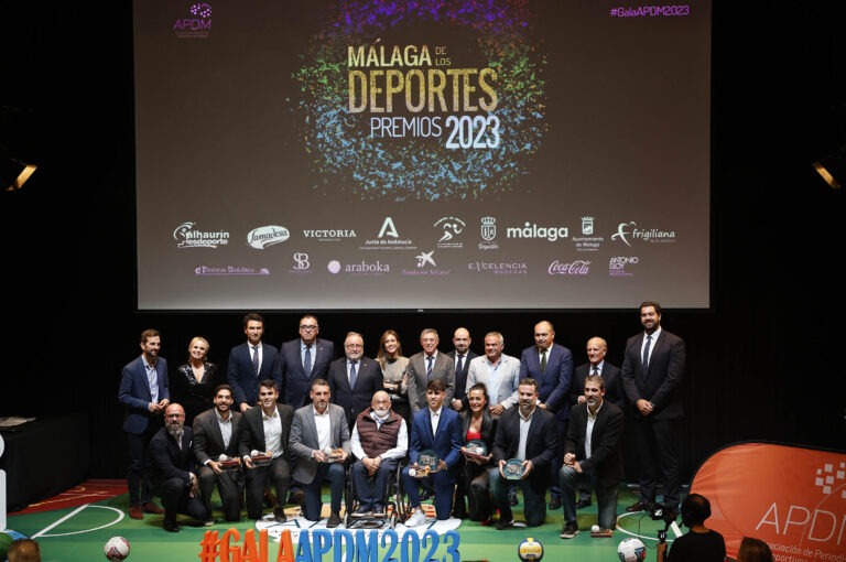El Auditorio del Museo Picasso acogió los Premios Málaga de los Deportes 2023